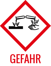 H314 - Verursacht schwere Verätzungen der Haut und schwere Augenschäden