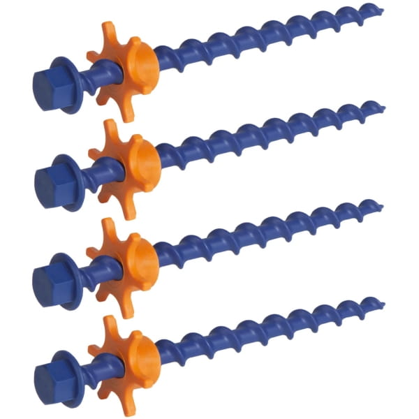Peggy Peg Peg&Stop N 20 cm mit Kontermutter - Zeltheringe 4er Set - Bild 1