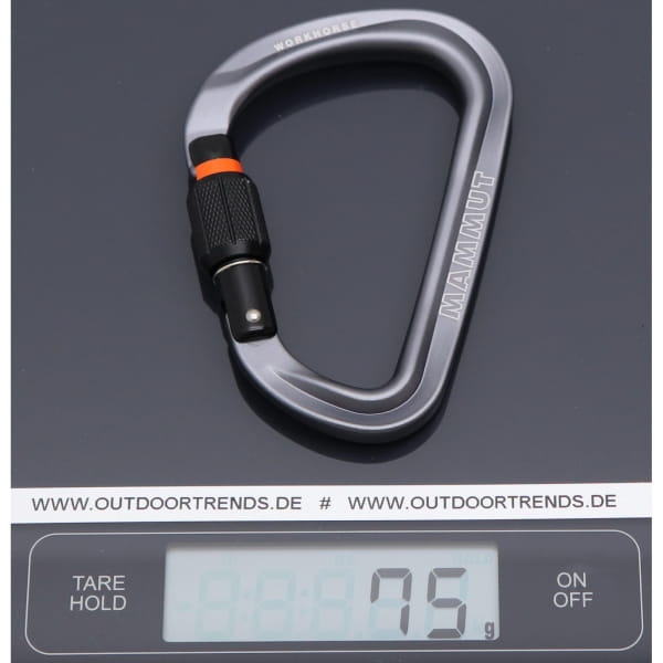 Mammut Workhorse HMS Screwgate - Karabiner grey - Bild 2