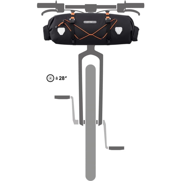 ORTLIEB Handlebar-Pack Flex 15L - Lenkertasche black matt - Bild 2 ORTLIEB Handlebar-Pack Flex 15L - Lenkertasche black matt - Bild 2
