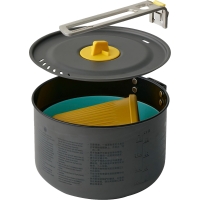 Vorschau: Sea to Summit Frontier UL One Pot Cook Set - 1.3L Pot + Small Bowl + Cup blue-yellow - Bild 2