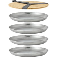 Vorschau: black+blum Stainless Steel Plate Set - Teller-Set - Bild 2