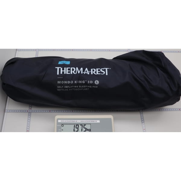 Therm-a-Rest MondoKing 3D - Schlafmatte marine blue - Bild 5