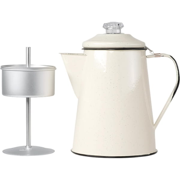 GSI Mesa Percolator 8 Cup - Emaille Kaffeekocher cream - Bild 4