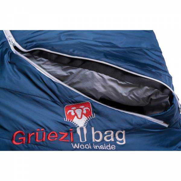 Grüezi Bag Biopod Wolle Zero - Wollschlafsack night blue - Bild 6