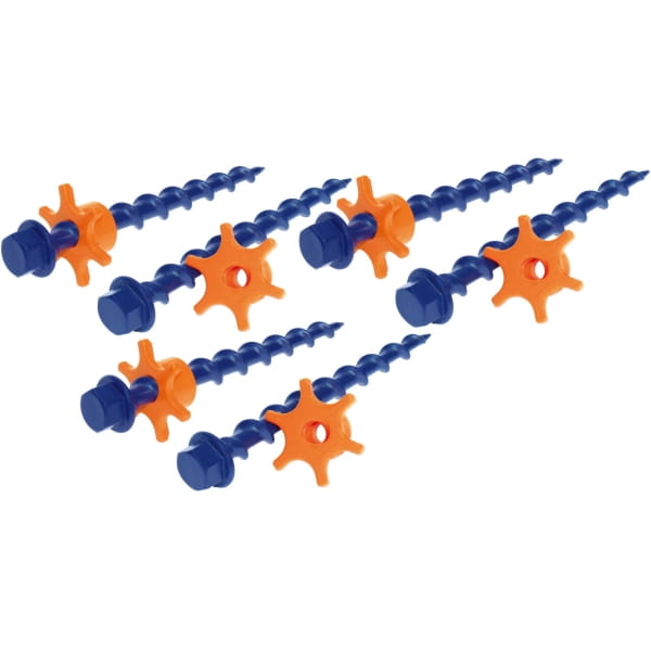 Peggy Peg Peg&Stop Small 16 cm mit Kontermutter - Zeltheringe 6er Set - Bild 1