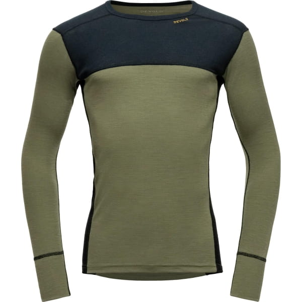 DEVOLD Lauparen Merino 190 Shirt Man - Funktionsshirt ink-lichen-black - Bild 2 DEVOLD Lauparen Merino 190 Shirt Man - Funktionsshirt ink-lichen-black - Bild 2