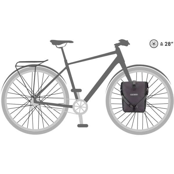 Ortlieb Sport-Roller Plus - Vorderradtaschen granit-schwarz - Bild 21
