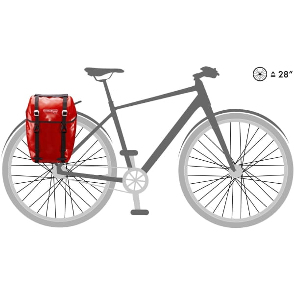 ORTLIEB Bike-Packer Original - Gepäckträgertasche red - Bild 11