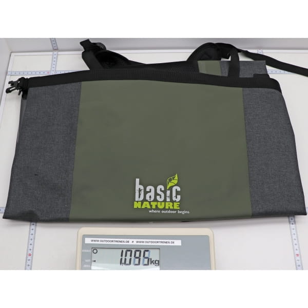 Basic Nature Seesack - Packsack mit Rucksackträgern grey-green - Bild 4