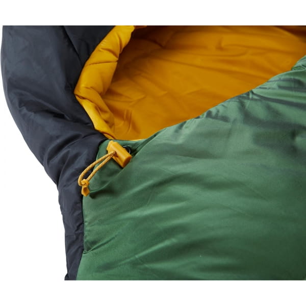 Nordisk Gormsson -2° Mummy - 3-Jahreszeiten-Schlafsack artichoke green-mustard yellow-black - Bild 9