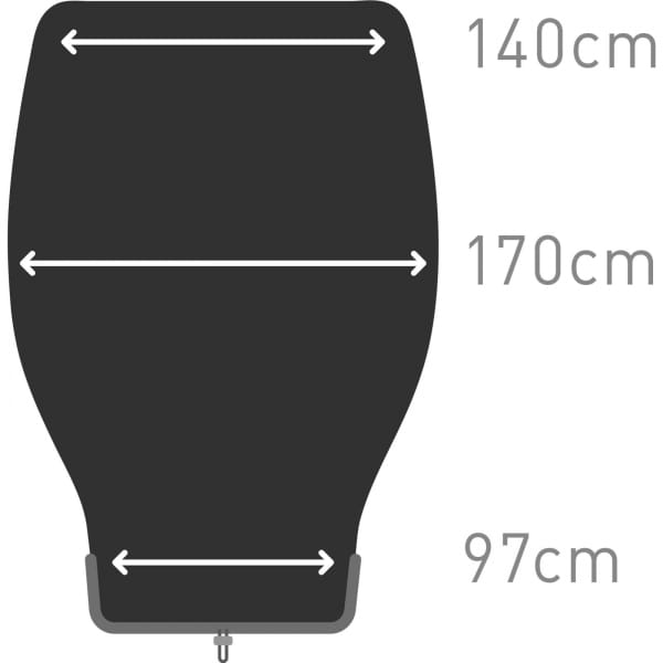 Sea to Summit Cinder Cd1 Large - Daunen-Decke pale grey-dark grey - Bild 12 Sea to Summit Cinder Cd1 Large - Daunen-Decke pale grey-dark grey - Bild 12