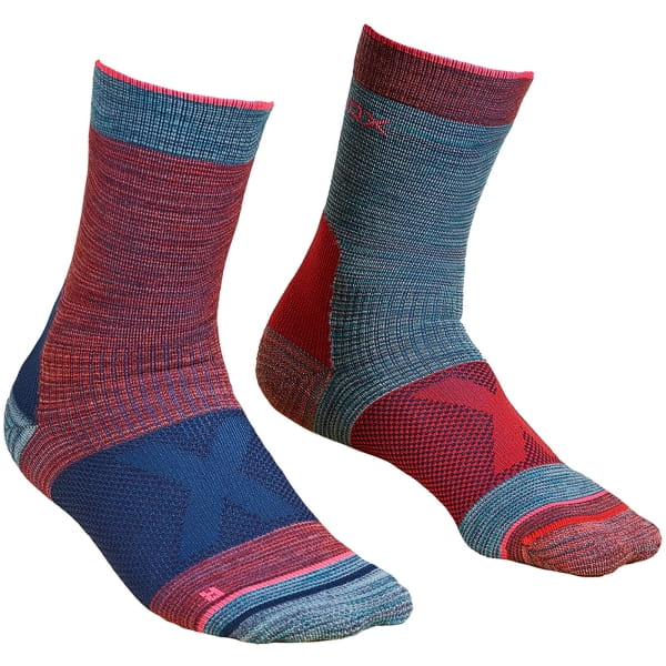 Ortovox Women's Alpinist Mid Socks - Socken hot coral - Bild 1