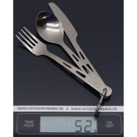 Vorschau: VARGO Titanium Spoon, Fork & Knife - Besteckset - Bild 2