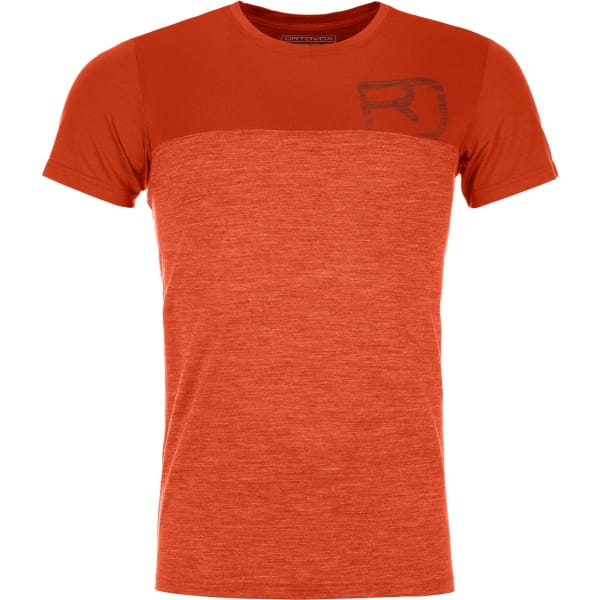 Ortovox Men's 150 Cool Logo T-Shirt desert orange - Bild 1