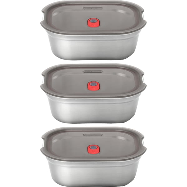 black+blum Steel Food Box Set 600 ml - Multifunktionsboxen - Bild 1