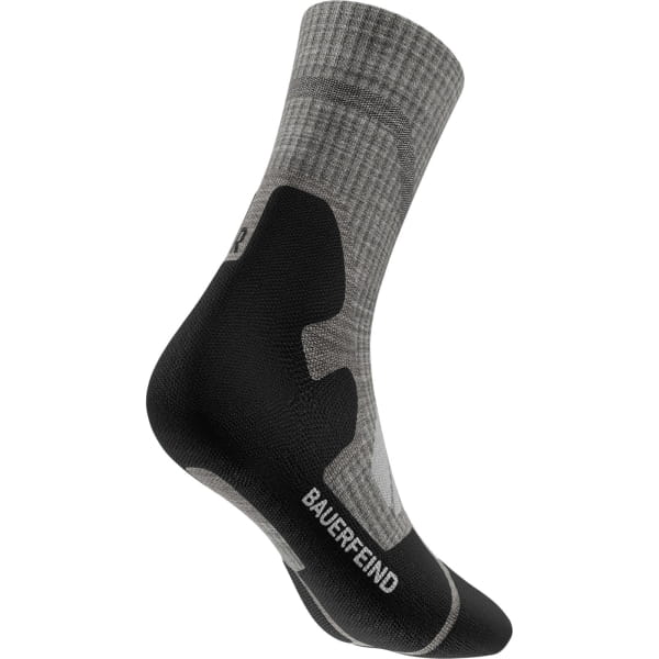 Bauerfeind Sports Outdoor Merino Mid Cut Socks Women - Wander-Socken stone grey - Bild 7 Bauerfeind Sports Outdoor Merino Mid Cut Socks Women - Wander-Socken stone grey - Bild 7