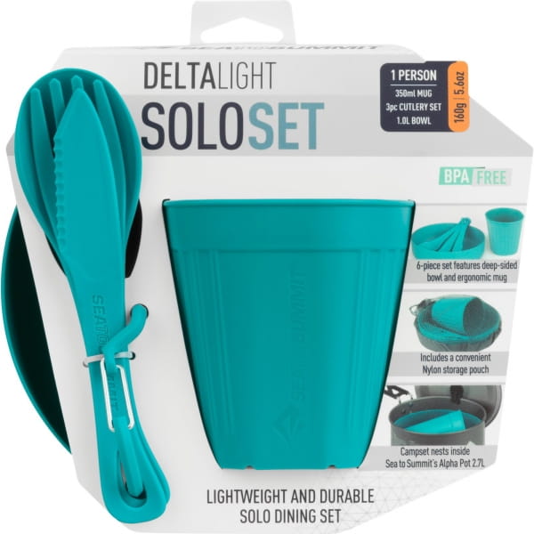 Sea to Summit DeltaLite Solo Set 1.1 - Geschirrset pacific blue - Bild 14 Sea to Summit DeltaLite Solo Set 1.1 - Geschirrset pacific blue - Bild 14