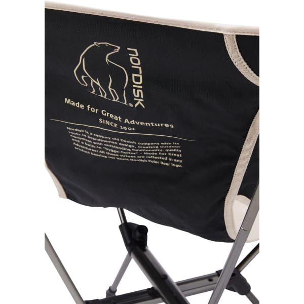 Nordisk Marielund Chair - Faltstuhl sandshell-black - Bild 5 Nordisk Marielund Chair - Faltstuhl sandshell-black - Bild 5