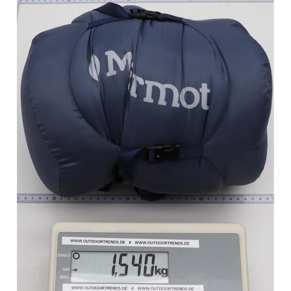 Marmot Mad River 15 - Daunen-Schlafsack arctic navy-arctic mist - Bild 5