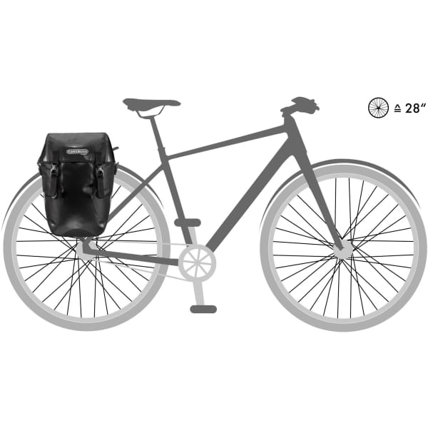 ORTLIEB Bike-Packer Classic - Gepäckträgertaschen schwarz - Bild 11