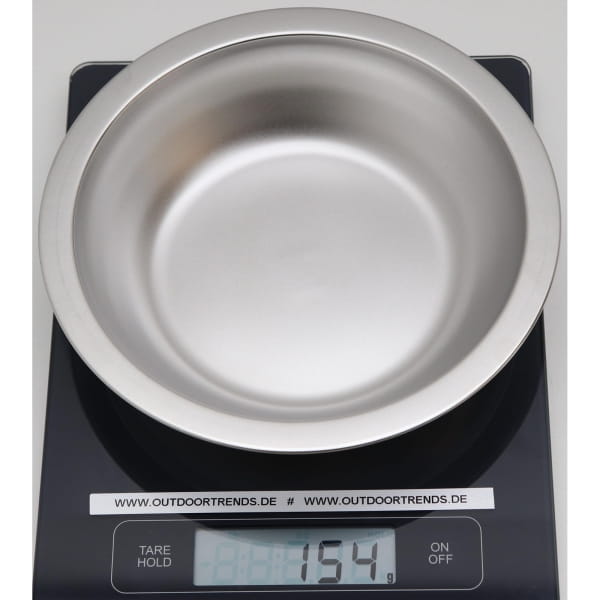 Basic Nature Edelstahl Teller tief - Bild 3