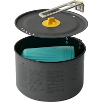 Vorschau: Sea to Summit Frontier UL One Pot Cook Set - 2L Pot + Medium Bowl + Insulated Mug blue-yellow - Bild 3