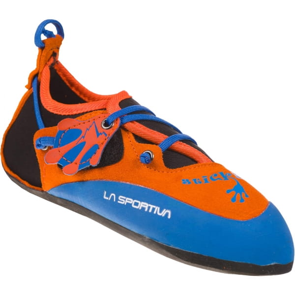 La Sportiva Stickit - Kinder-Kletterschuh lily orange-marine blue - Bild 2