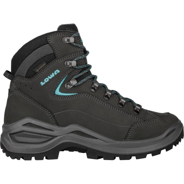 Lowa Women's Renegade EVO GTX MID Wide - Wanderschuhe asphalt-turquoise - Bild 3