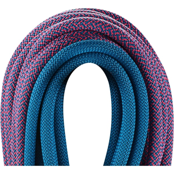 Edelrid Tommy Caldwell Eco Dry CT 9.3 - Einfachseil pink-turquoise - Bild 2 Edelrid Tommy Caldwell Eco Dry CT 9.3 - Einfachseil pink-turquoise - Bild 2