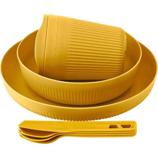 Sea to Summit Passage Dinnerware Set 1P 7-teilig - Geschirrset yellow - Bild 6 Sea to Summit Passage Dinnerware Set 1P 7-teilig - Geschirrset yellow - Bild 6