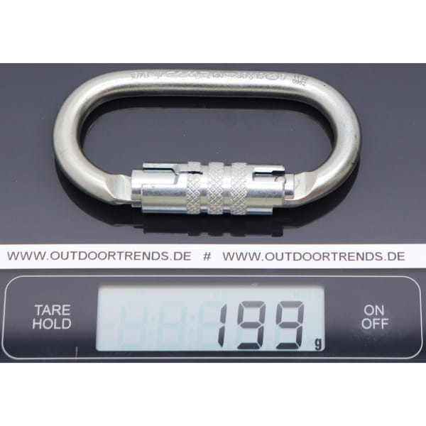 C.A.M.P. Oval Pro 2Lock - Schraubkarabiner silver - Bild 3 C.A.M.P. Oval Pro 2Lock - Schraubkarabiner silver - Bild 3