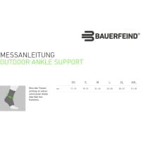 Vorschau: Bauerfeind Sports Outdoor Ankle Support - Knöchel-Bandage sandstone-orange - Bild 2