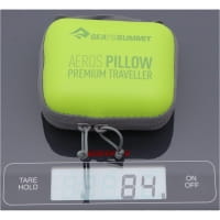 Vorschau: Sea to Summit Aeros Pillow Premium Traveller - Nackenkissen lime - Bild 2