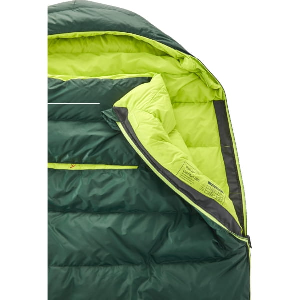 Nordisk Tension Comfort 800 - Daunen-Schlafsack scarab-lime - Bild 6