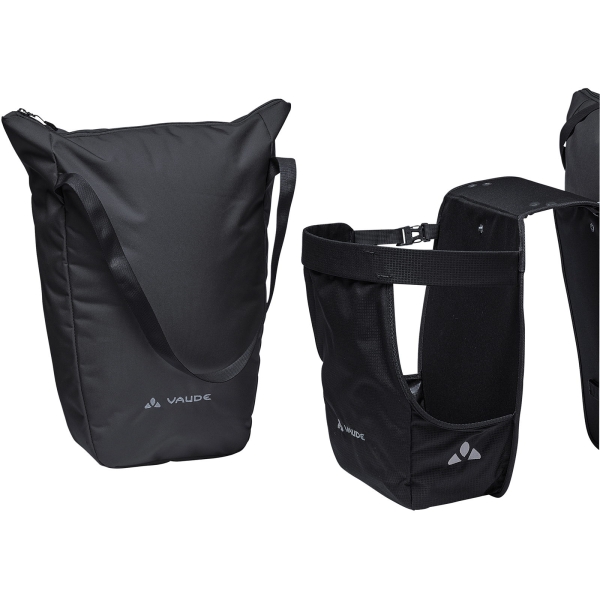 VAUDE TwinShopper - Fahrradtaschen black - Bild 9 VAUDE TwinShopper - Fahrradtaschen black - Bild 9