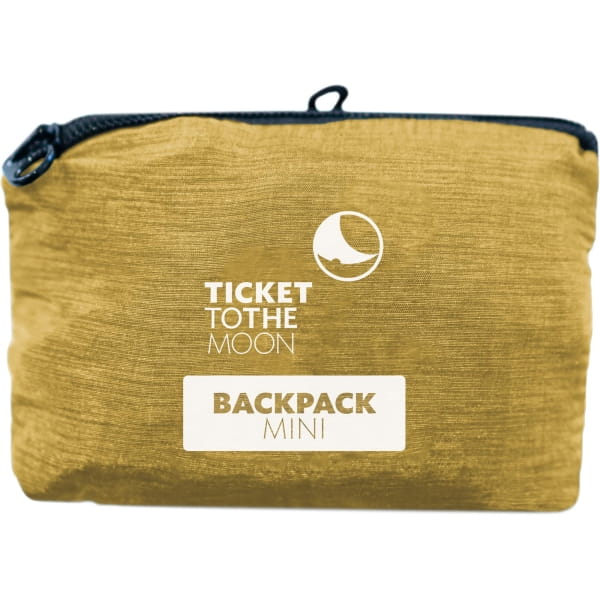 TICKET TO THE MOON Mini Backpack Premium 15L - Rucksack gold - Bild 11