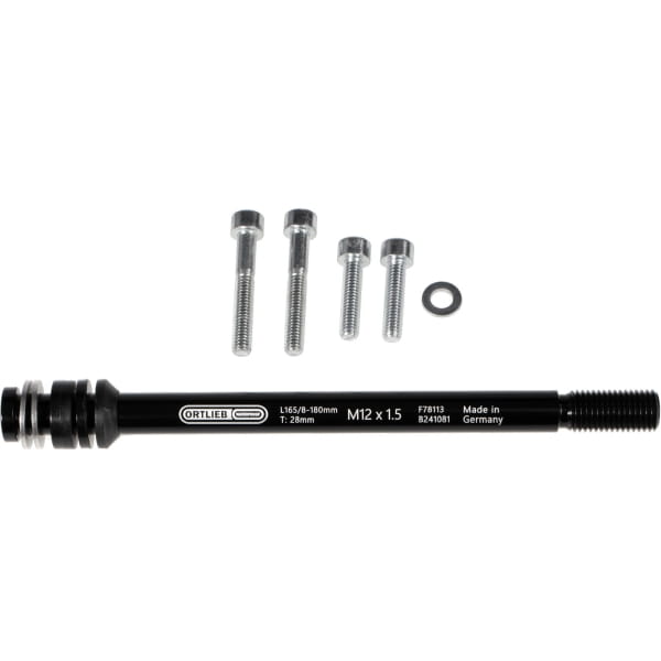 ORTLIEB Thru Axle M6 Connector M12 x 1.5 - Steckachse - Bild 1 ORTLIEB Thru Axle M6 Connector M12 x 1.5 - Steckachse - Bild 1