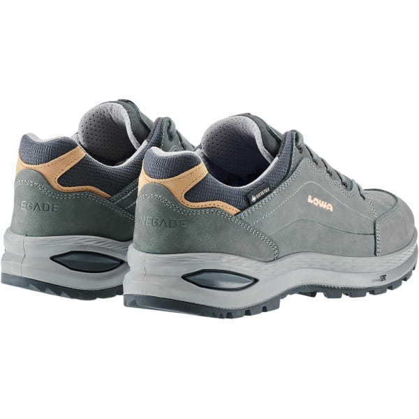Lowa Women's Renegade EVO GTX Lo Wide - Wanderschuhe graphite-apricot - Bild 4