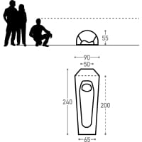 Vorschau: BACH Heads Up Bivi Pro Large - Biwakzelt spruce yellow - Bild 8