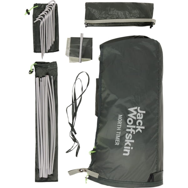 Jack Wolfskin North Timer - 1-Personen-Tunnelzelt island moss - Bild 15