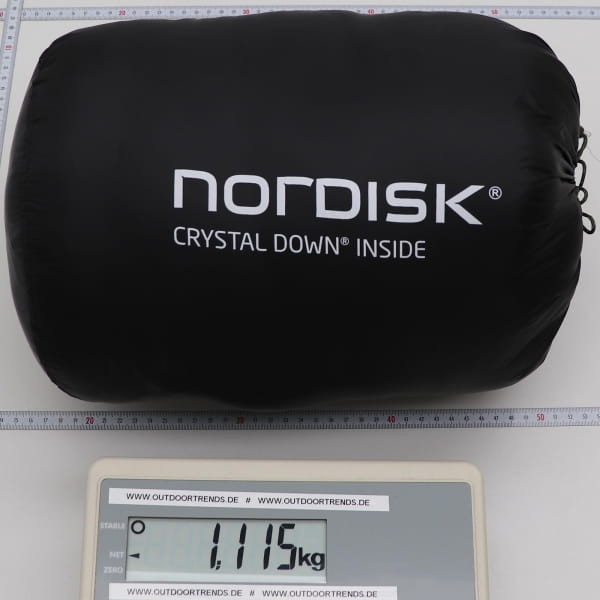 Nordisk Ides -5° Wide Mummy - Daunenschlafsack hedge green - Bild 12