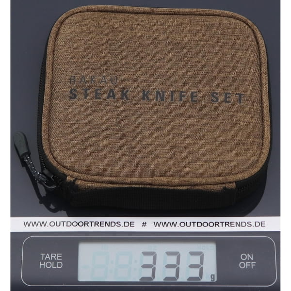 GSI Rakau Folding Steak Knife Set - Messer-Set - Bild 4
