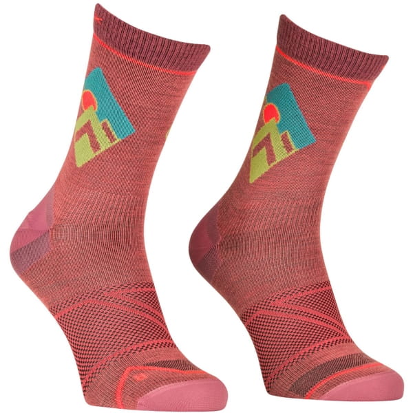 Ortovox Women's Alpine Light Comp Mid Socks - Socken wild rose - Bild 3