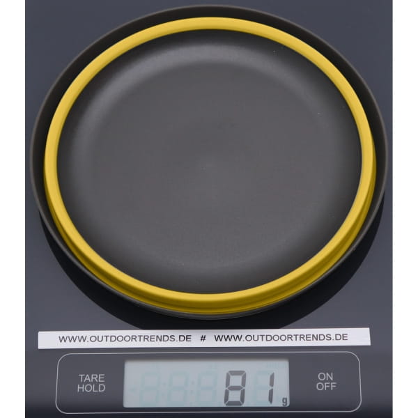 Sea to Summit Frontier UL Collapsible Dinnerware Set 1P 3-teilig - Geschirrset white-yellow - Bild 3