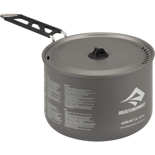 Sea to Summit Alpha Pot 1.9L - Aluminium-Kochtopf - Bild 1 Sea to Summit Alpha Pot 1.9L - Aluminium-Kochtopf - Bild 1