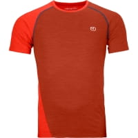 Vorschau: Ortovox Men's 120 Cool Tec Fast Upward - T-Shirt clay orange - Bild 1