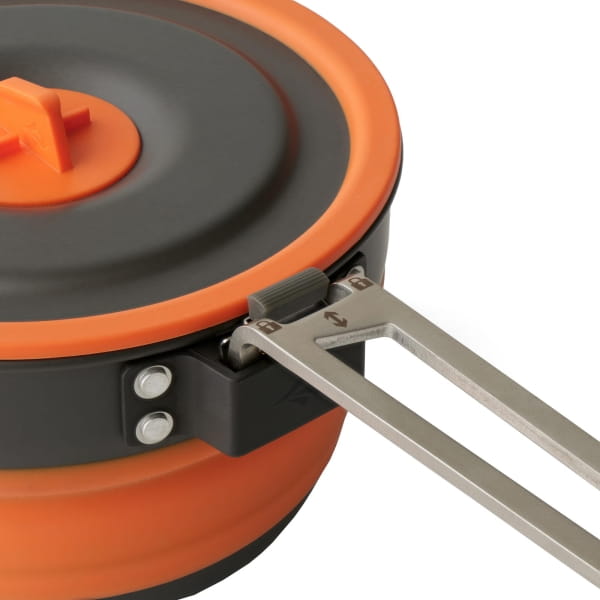 Sea to Summit Frontier UL Collapsible One Pot Cook Set 3-teilig - Kochset blue-orange - Bild 7