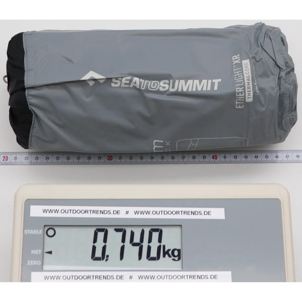 Sea to Summit Ether Light XR Insulated ASC Rectangular - Schlafmatte grey dark - Bild 6