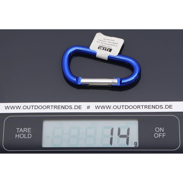 LACD Accessory Biner 65 mm - Materialkarabiner blue - Bild 2 LACD Accessory Biner 65 mm - Materialkarabiner blue - Bild 2